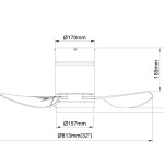Samaire 32"/42"/52" Ceiling Fan (HG Series)