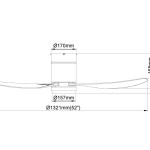 Samaire 32"/42"/52" Ceiling Fan (HG Series)