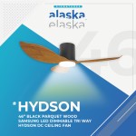 Alaska Hydson 46"/52" Ceiling Fan