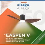 Alaska Aspen 38"/50" Ceiling Fan