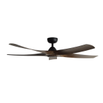 Alpha Axis 5B 56" Ceiling Fan (No Light)