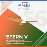 Alaska Fern V 46"/56" Ceiling Fan